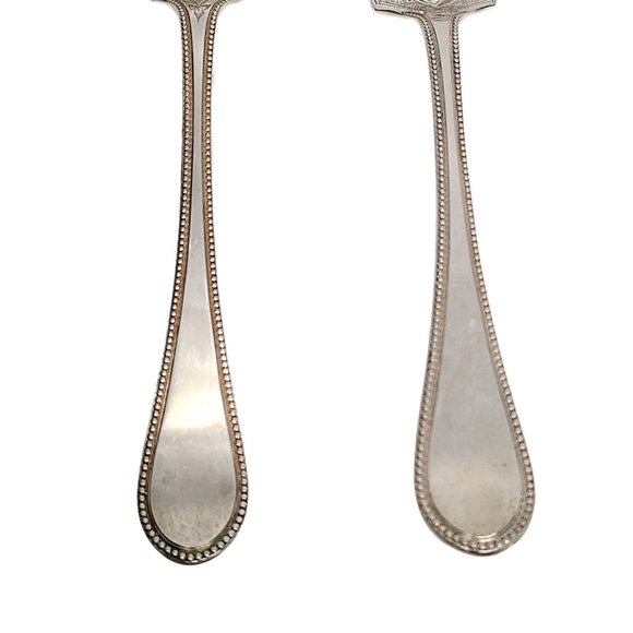 Martin Hall & Co Sheffield England Sterling Silver Fish Server & Fork set #11545 - Picture 3 of 10